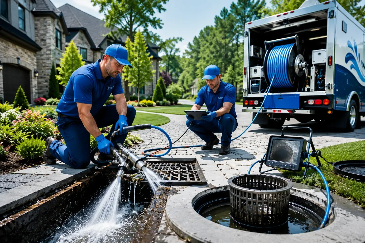 Local outdoor drain cleaning professionals in Guerra, TX